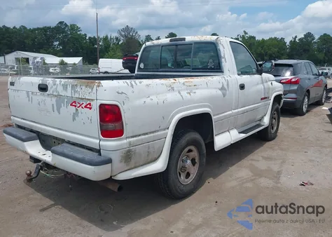 1997 Dodge Ram 1500 Lt из США, поврежденный, VIN 1B7HF16Z0VS121720